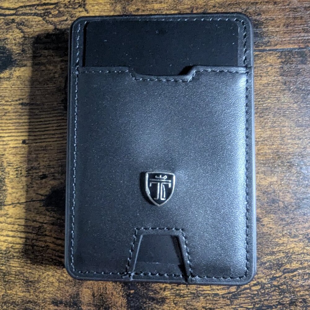 TRAVANDO Swype Slim Wallet for Men Metal RFID Blocking Mens Wallet Card Case